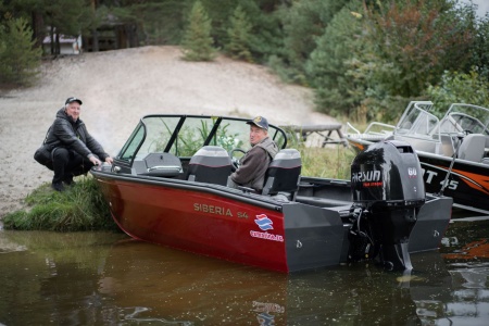 Мотолодка "SIBERIA" S4