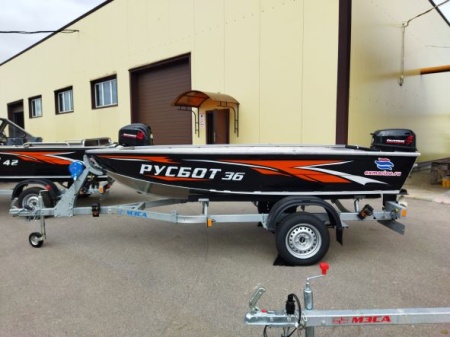 РУСБОТ‑36 Алюминиевая моторно‑гребная лодка