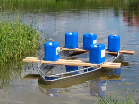 РУСБОТ‑36 Алюминиевая моторно‑гребная лодка