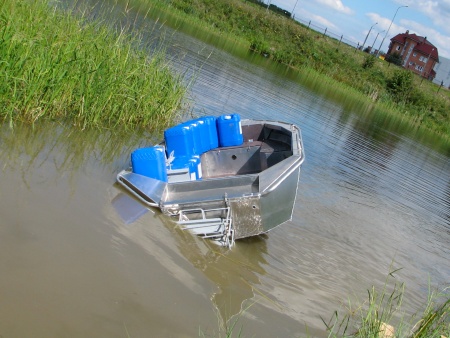 РУСБОТ‑42Р Алюминиевая моторно‑гребная лодка