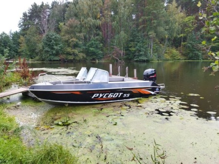 РУСБОТ‑55 New Алюминиевая моторная лодка