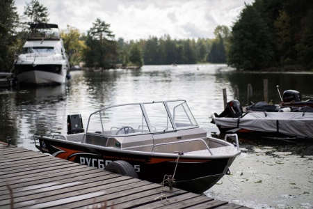 РУСБОТ‑45 Алюминиевая моторная лодка