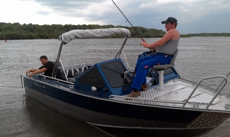 РУСБОТ‑60 Алюминиевая моторная лодка