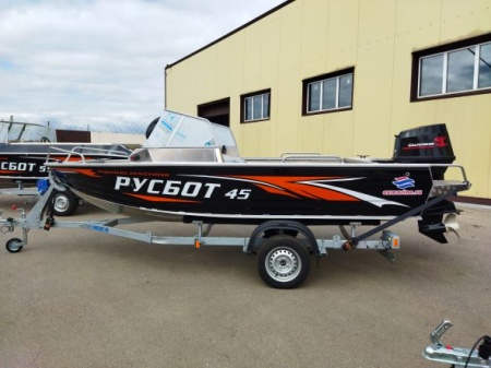 РУСБОТ‑45 Алюминиевая моторная лодка