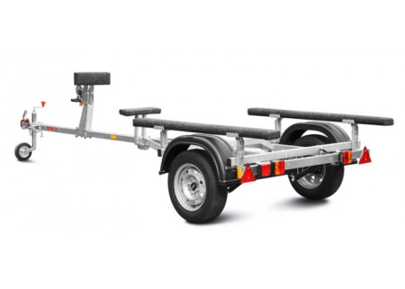 Прицеп «КОМПАКТ» для плоскодонных лодок и лодок ПВХ МЗСА 81771С