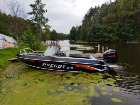 РУСБОТ‑55 New Алюминиевая моторная лодка