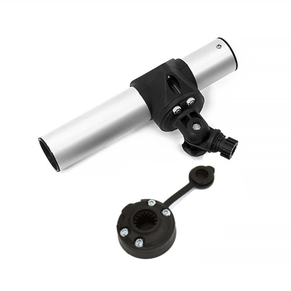 Держатель спиннинга сквозной на палубу быстросъемный, алюминий