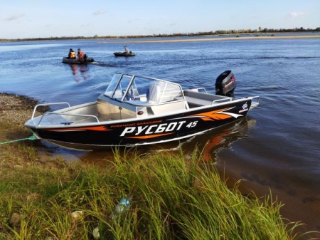 РУСБОТ‑45 Алюминиевая моторная лодка