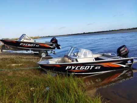 РУСБОТ‑45 Алюминиевая моторная лодка