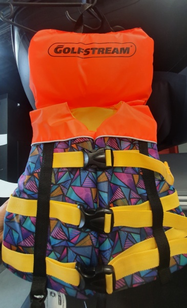 Жилет спасательный GOLFSTREAM XXS-XS с подголовником "Детский"(размер 34-36)