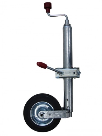 Колесо опорное в сборе с хомутом и крепежом 150 кг/60